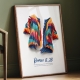 German Joseph Coat Romans 8:28 A4 Print
