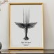 French Sword of The Spirit A3 Art Print